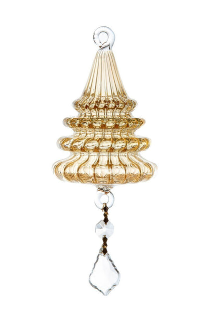 Tree Topper Ornament in Gold Color - Les Trois Pyramides