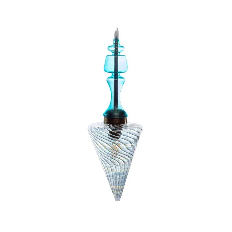 Handmade Multicolor Modern Deco Light Fixture - Les Trois Pyramides