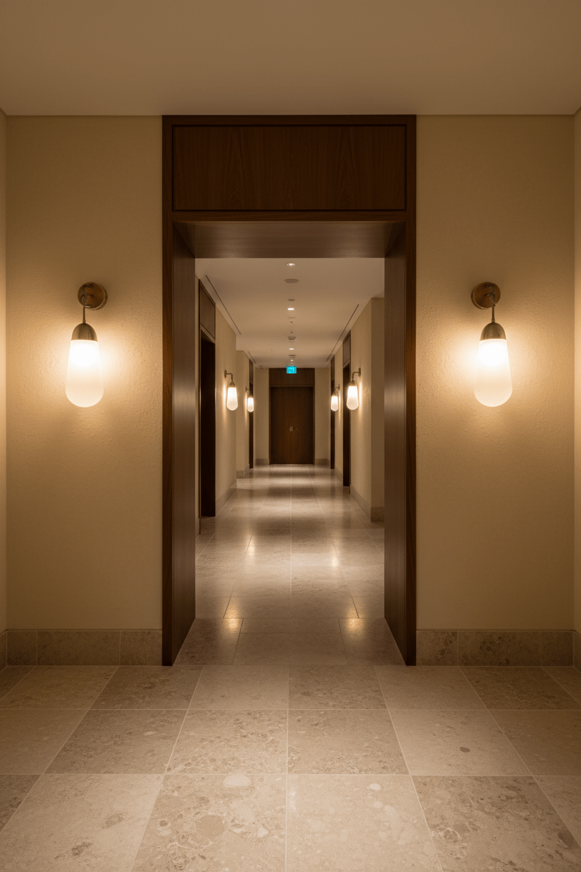 Frosted Glass Wall Sconce with Antique Brass Finish | Handmade Wall Light