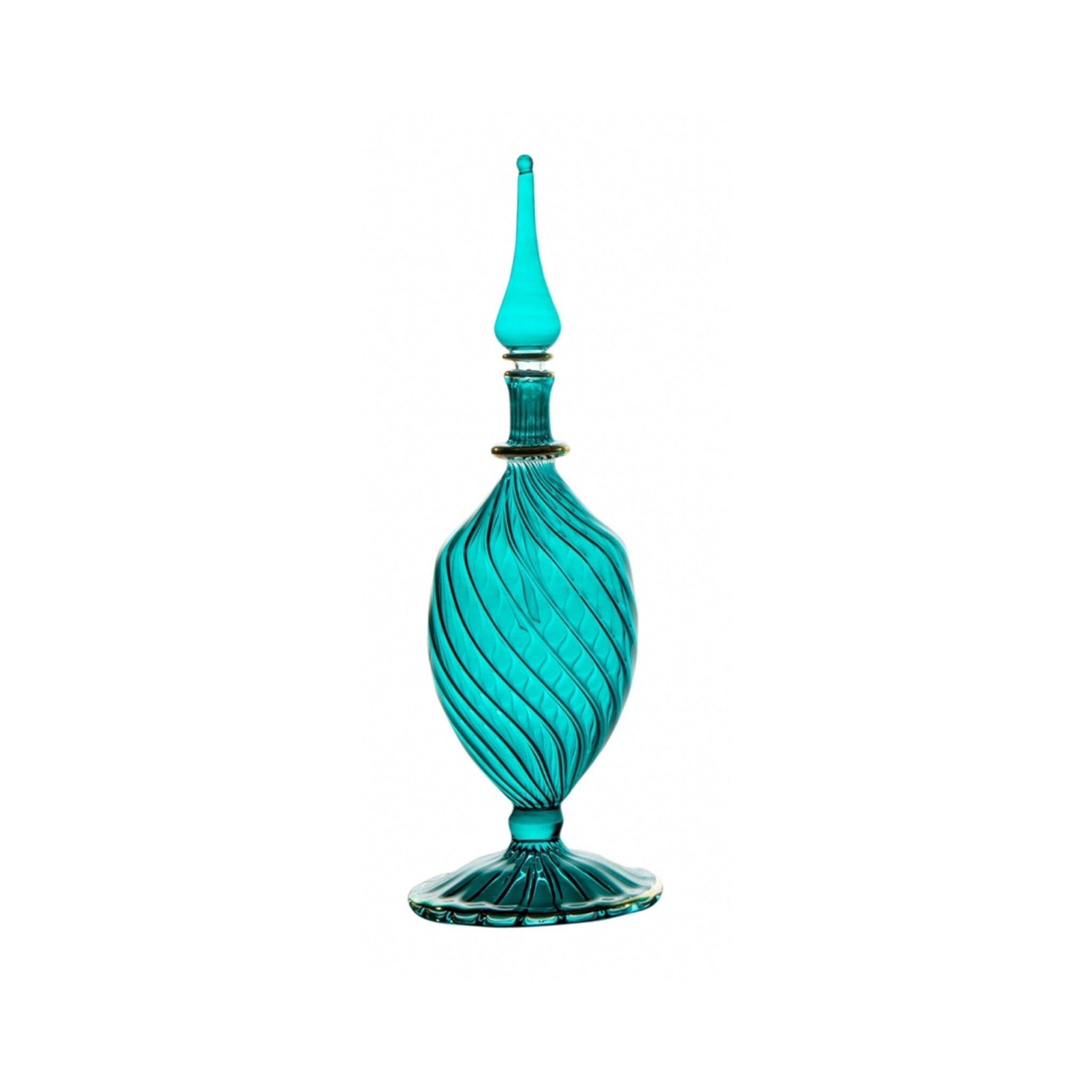 Glass art perfume bottle | Les Trois Pyramides