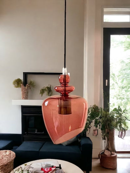 Glass Pendant Light - Les Trois Pyramides