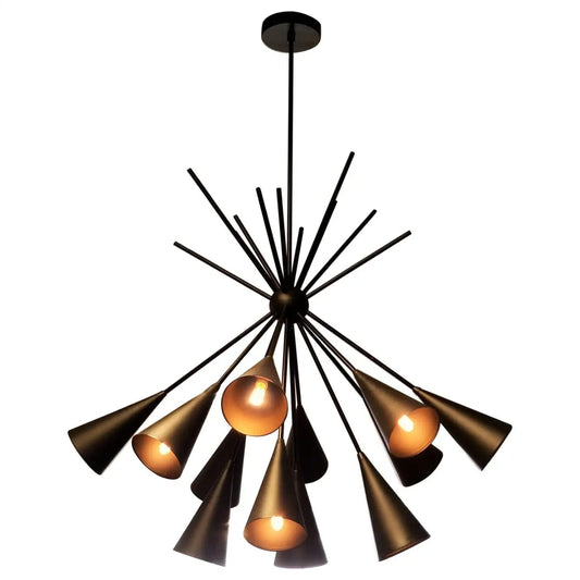 'Grand Bouquet' twelve-arm chandelier | Les Trois Pyramides