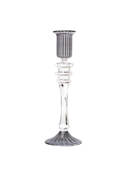 Hand-Blown Glass Candle Holders – Colorful Decorative Centerpieces for Modern Home Decor | Les Trois Pyramides 