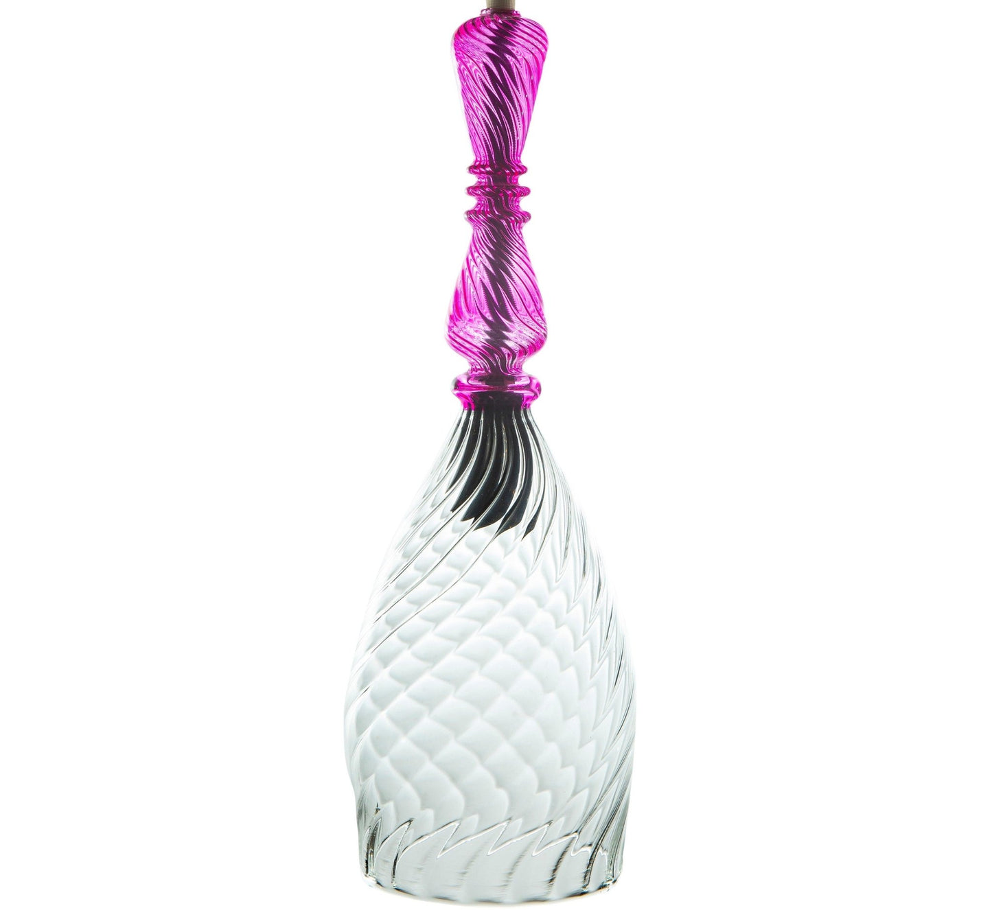 Hand Blown Glass Pendant - Les Trois Pyramides