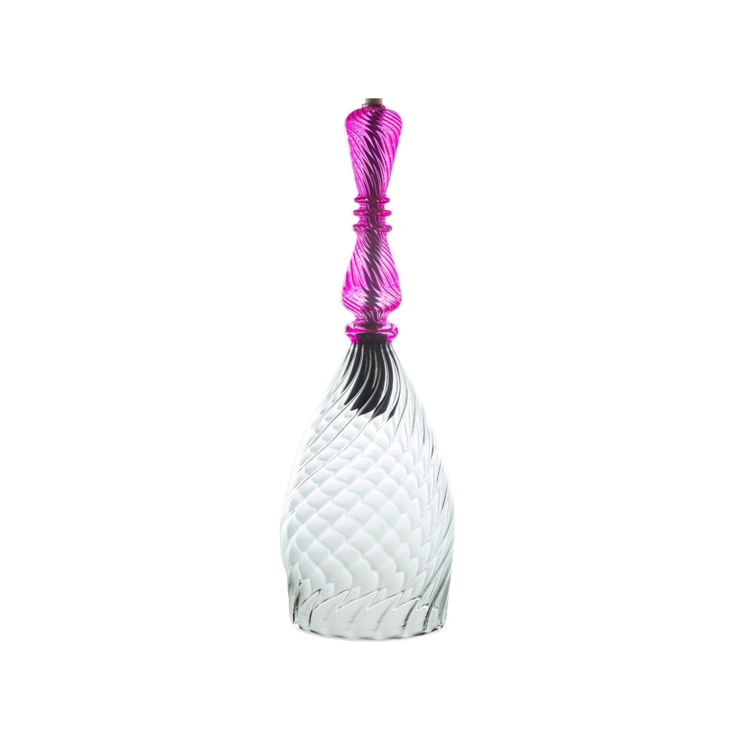 Hand Blown Glass Pendant - Les Trois Pyramides