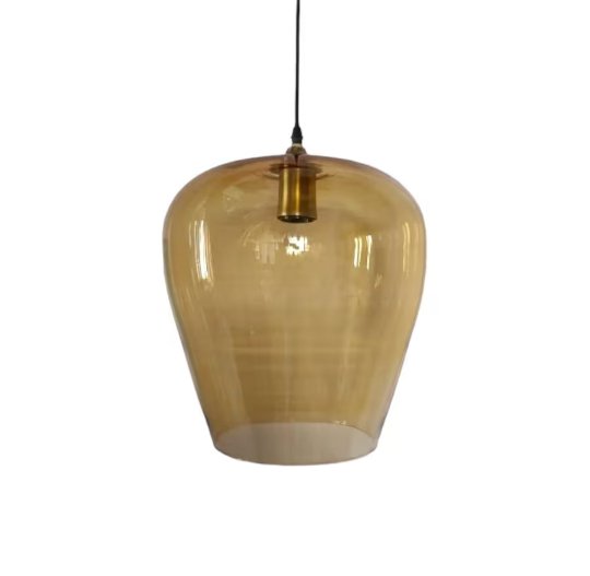 Blown Glass Pendant For Kitchen Island - Les Trois Pyramides