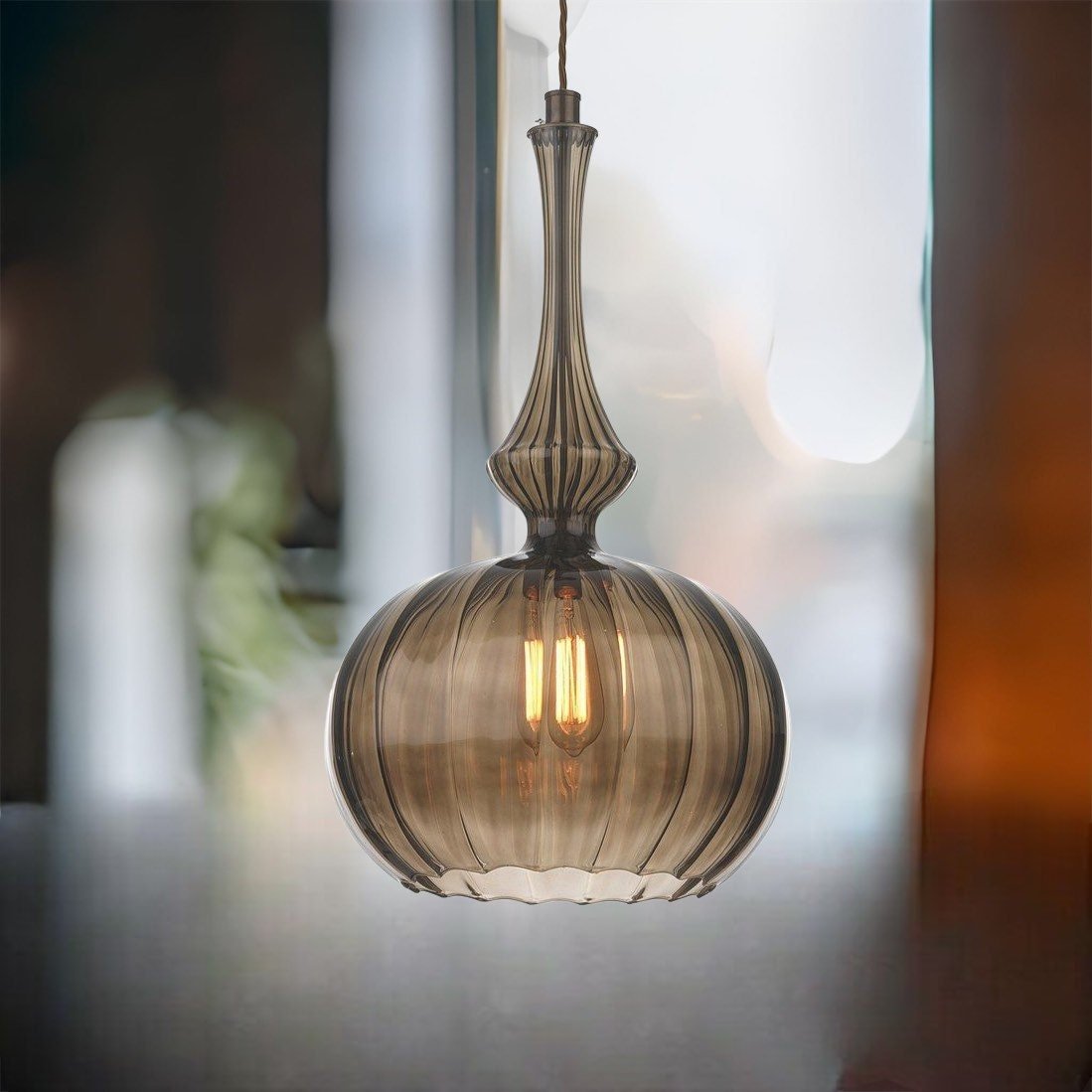 Hanging Lights for Home Decor | Pendant Lights for Kitchen Islands | Chandelier Lighting | Light Fixture for Room Decor | Pendant Lighting - Les Trois Pyramides