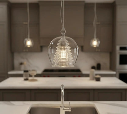 Hanging Lights for Kitchen Island - Les Trois Pyramides