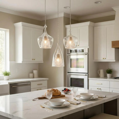 Hanging Lights for Kitchen Island - Les Trois Pyramides