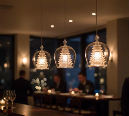 Hanging Lights for Kitchen Island - Les Trois Pyramides