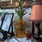 Cactus shaped Art Deco Vase , Hand blown Glassware , Blown glass vases , vintage glass vase , colored glass vases , vase for flowers