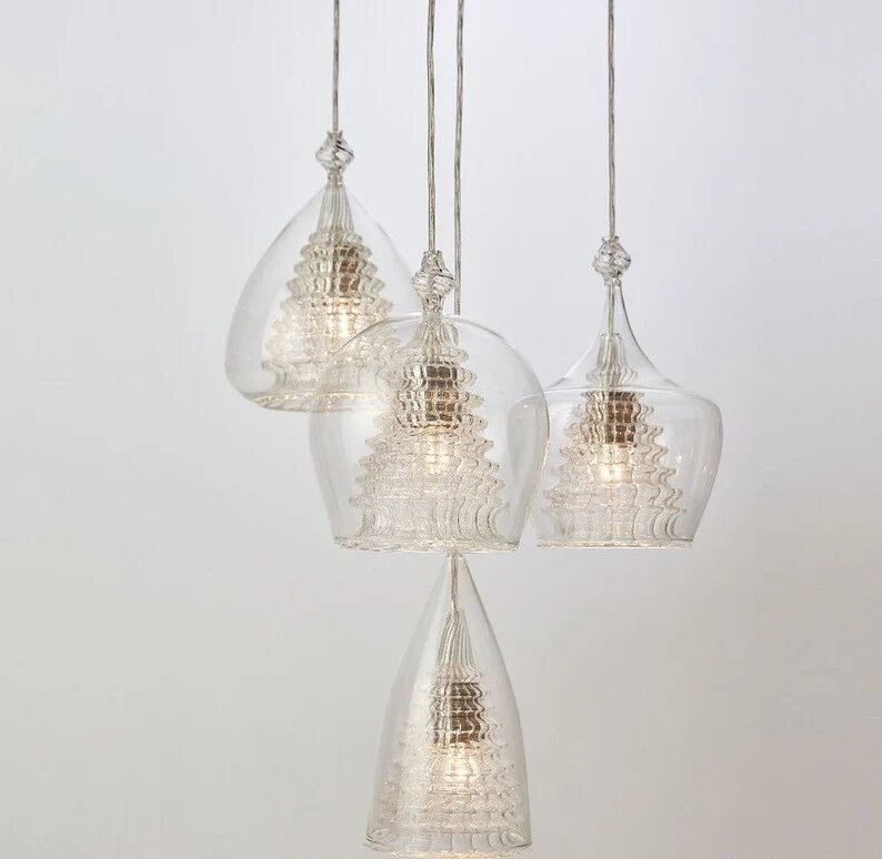 Hanging Lights for Kitchen Island - Les Trois Pyramides