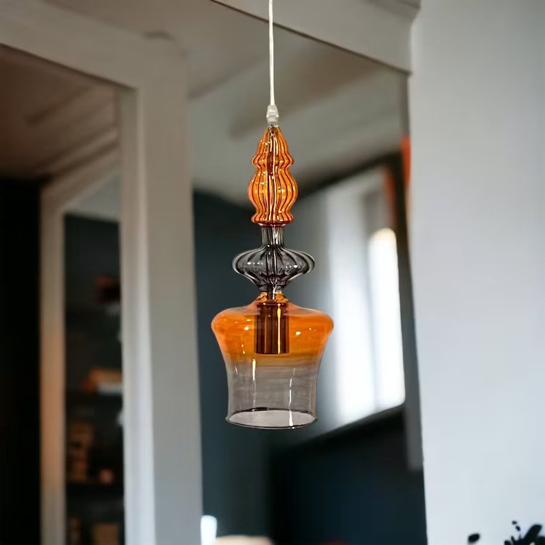 Kitchen Island Ceiling Light - Les Trois Pyramides