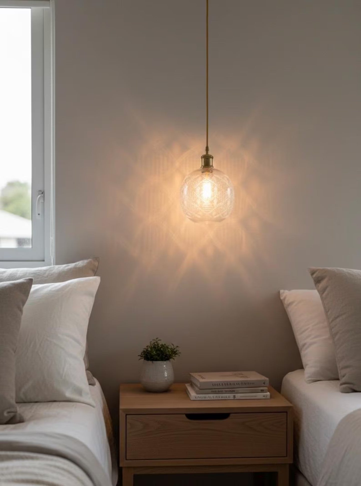 Industrial Pendant Light - Les Trois Pyramides