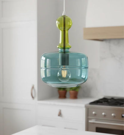 Glass Pendant Lights Modern Fall Decor - Les Trois Pyramides