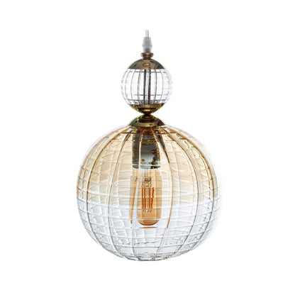 Blown Glass Pendant - Les Trois Pyramides