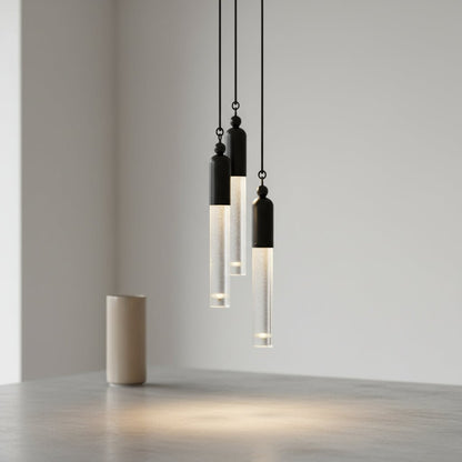 Modern Brass + Frosted Glass Light pendant Modern Style