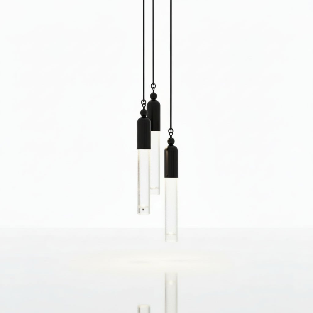 Modern Brass + Frosted Glass Light pendant Modern Style