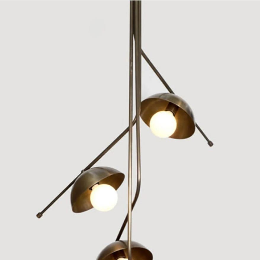 Modern Geometric Pendant Light with Rotating Arms – Playful and Elegant Statement Fixture