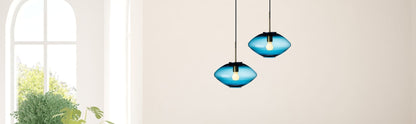 Modern Hanging Light - Les Trois Pyramides 