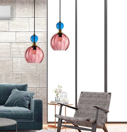 Modern Pendant Lights - Kitchen Island Lighting - Ceiling Decor - Ceiling Light - Blown Glass Pendant Light - Large Pendant Light - Light Fixture - Les Trois Pyramides 