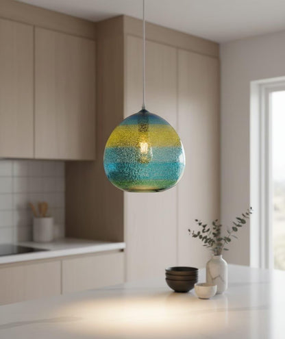 Frosted Glass Pendant Lights Modern Fall Decor  for kitchen- Les Trois Pyramides