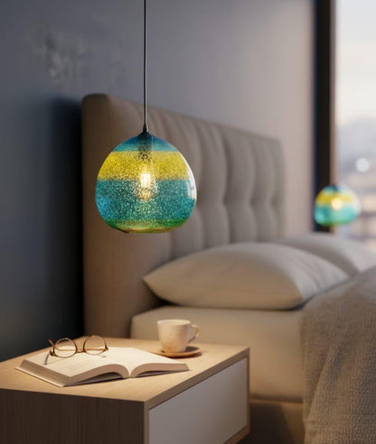 Frosted Glass Pendant Lights Modern Fall Decor - Les Trois Pyramides