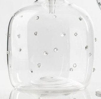 Blown Glass Decanter - Les Trois Pyramides