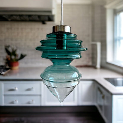 Handcrafted Light Pendant for Kitchen Decor | Les Trois Pyramides