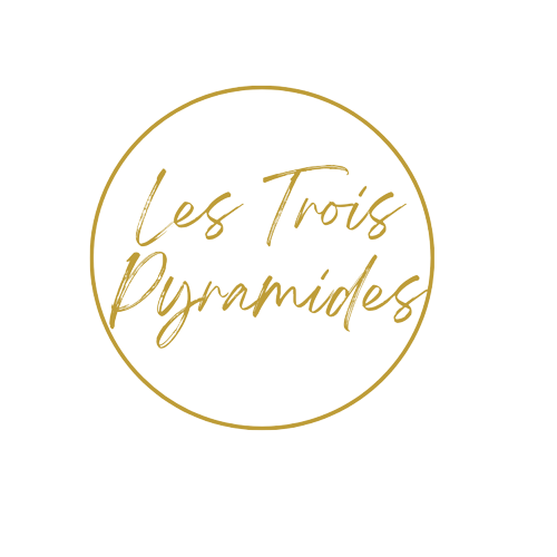 Les Trois Pyramides brand Logo