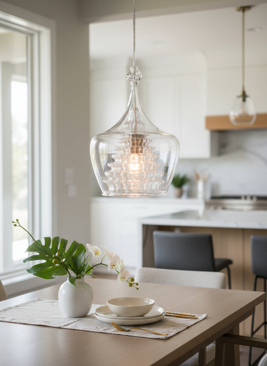 Pendant Light for Kitchen Island - Les Trois Pyramides 