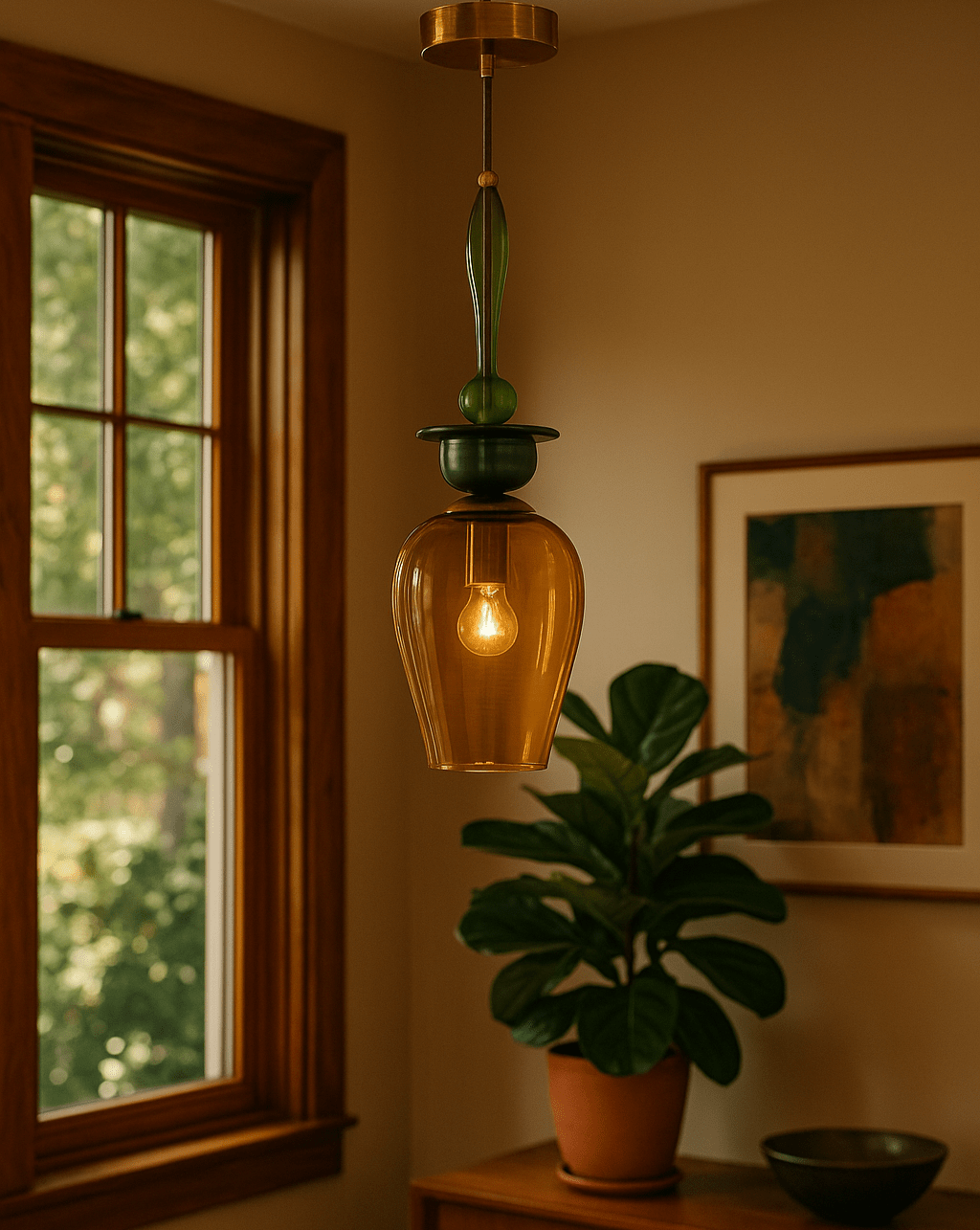 Pendant Lights for Kitchen Island - Les Trois Pyramides 