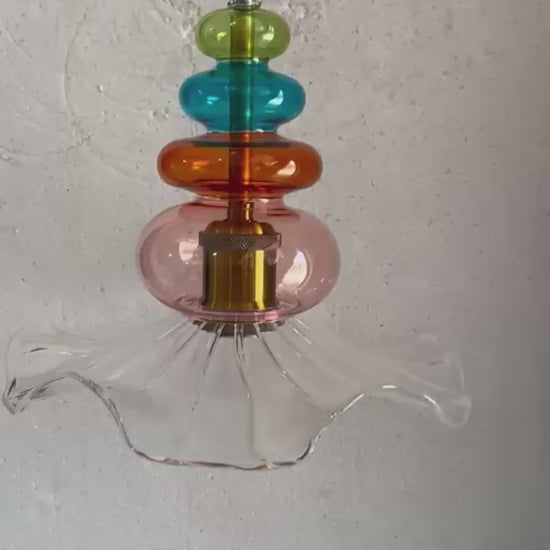 prism-glow-layers-light-pendant | Les Trois Pyramides