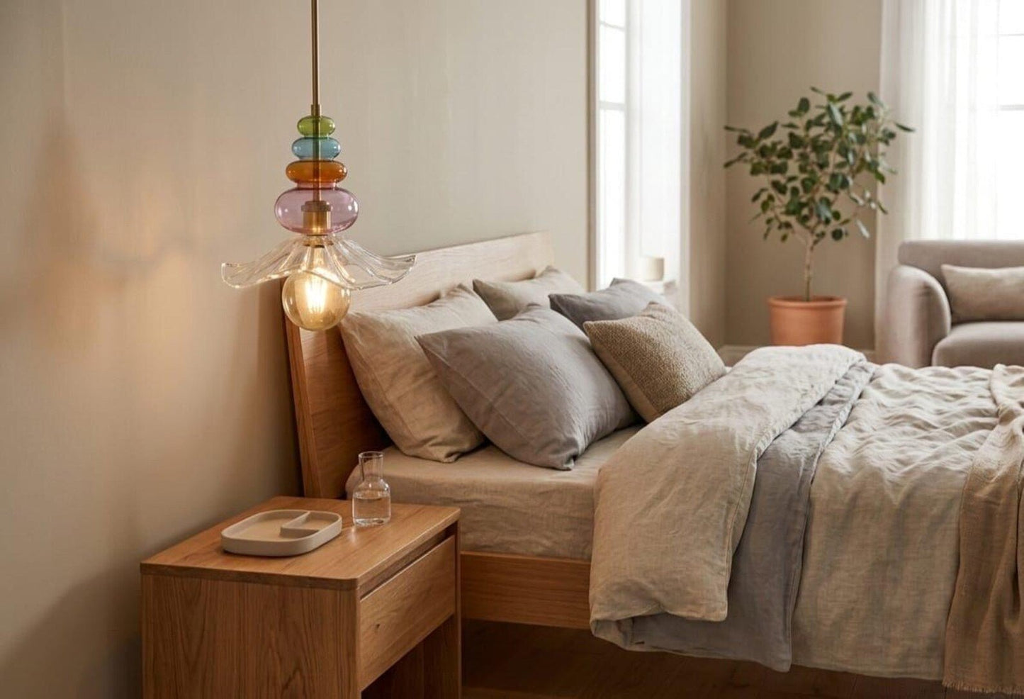 prism-glow-layers-light-pendant | Les Trois Pyramides