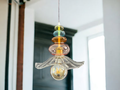 Prism Glow layers light pendant