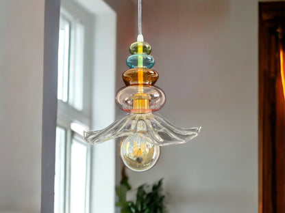 Prism Glow layers light pendant