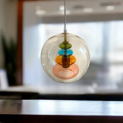 Prism Glow light pendant: Custom colors