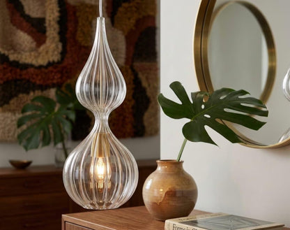 Art Deco Light Fixture - Les Trois Pyramides