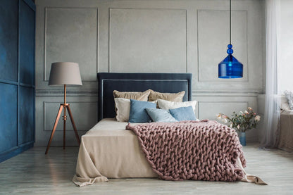 Modern blue Lights for Bedroom - Les Trois Pyramides 