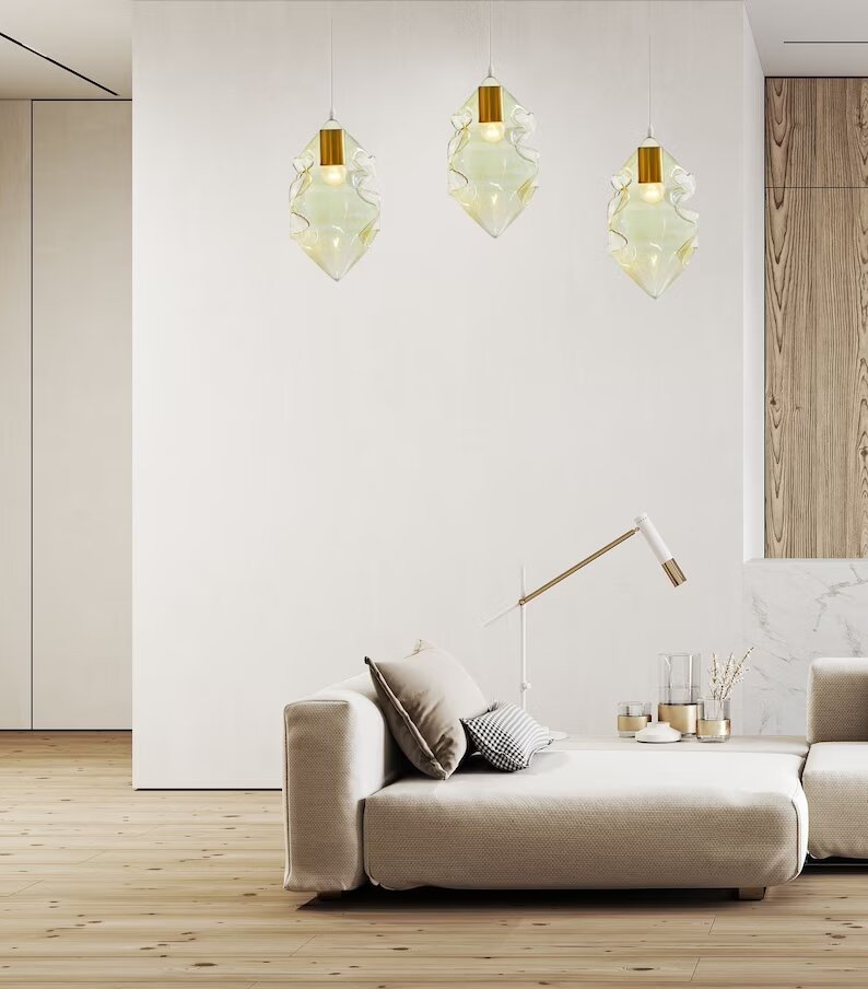 Seashell Modern Pendants Lights - Les Trois Pyramides 