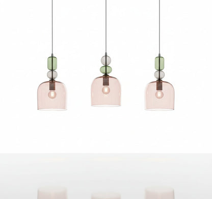 Set of Three Modern pendants lights For Kitchen Island