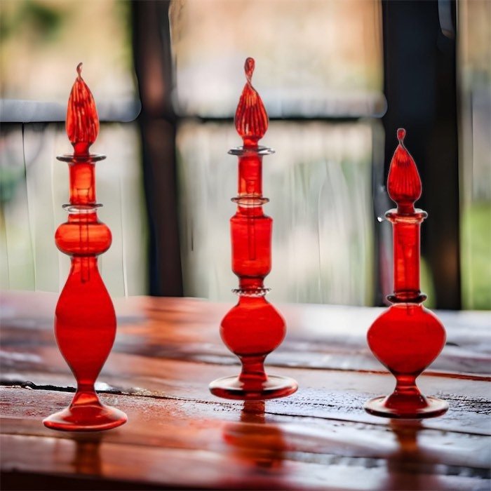 Set of Three Miniature Bottles - Les Trois Pyramides