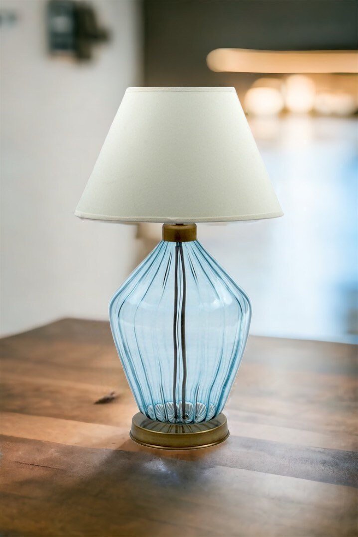 Set of Two Table Lamps - Les Trois Pyramides