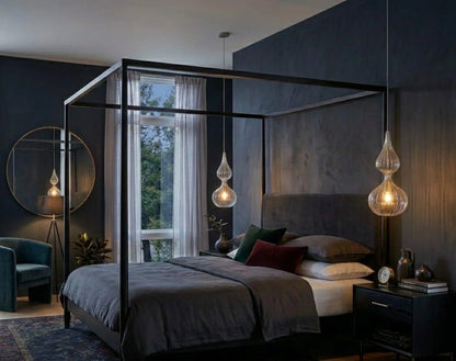 Art Deco Light Fixture - Les Trois Pyramides