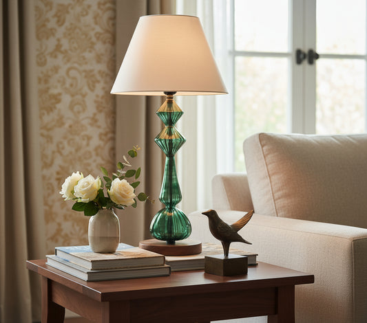 The BOW TIE Handmade Table Lampshade Bedside Lamp Modern Table Lamp - Les Trois Pyramides