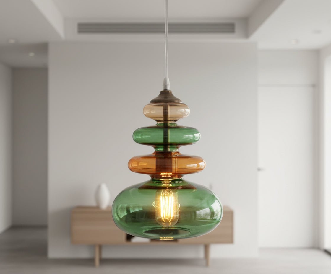 Verda Artisan Glass Pendant Light