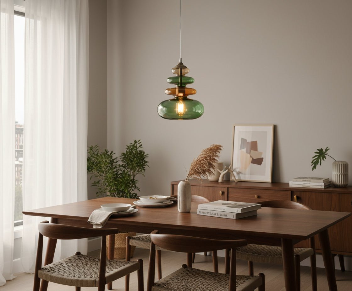 Verda Artisan Glass Pendant Light