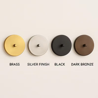 Marble & Blown Glass Wall Sconce – Murano Style Brass Wall Light