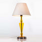 Handmade Flowy Triangle shaped table lamp with an accompanying chapeau Bedside lamp Modern Table lamp