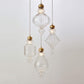 Set of 4 modern chandelier light for office and home